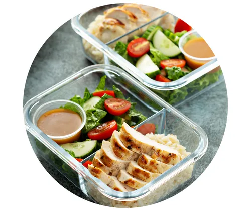 Meal Prep mit gesunden Zutaten