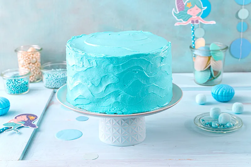 Meerjungfrau Torte ohne Dekoration
