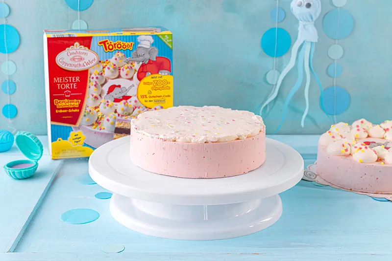 Meerjungfrau Torte Zubereitung