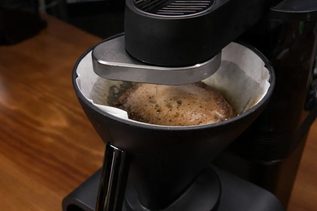 Melitta Epour Aufguss mit Wasserstrahl