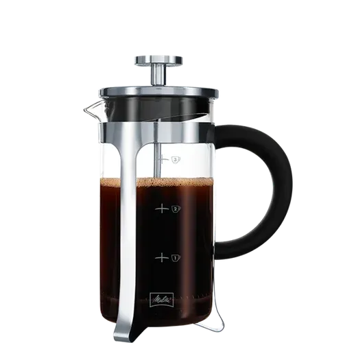 Melitta French Press Premium für 3 Tassen, kompakt und ideal für Einzelportionen, im Outlet.