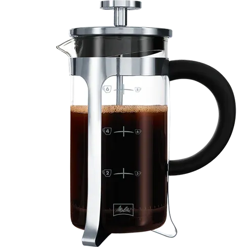 Melitta French Press Premium für 8 Tassen, ideal für aromatischen Kaffee, jetzt im Outlet-Angebot.