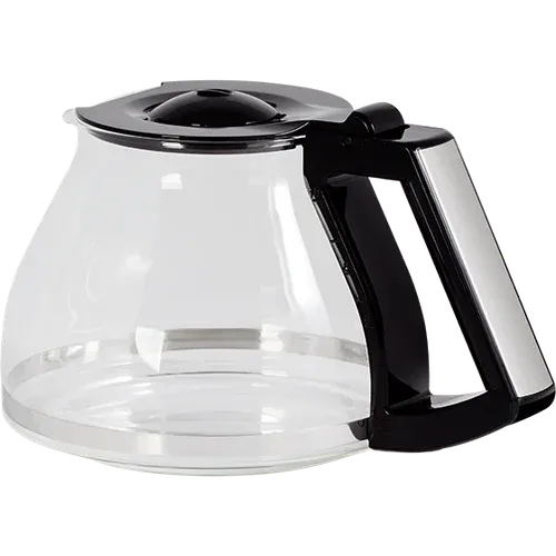 Melitta Glaskanne für AromaFresh Filterkaffeemaschinen, in schlichtem Grau