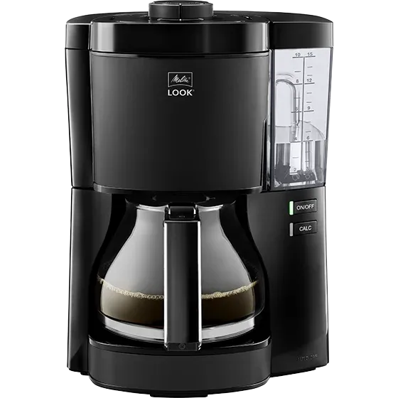 Melitta LOOK Kaffeemaschine in Schwarz, elegantes Design für jede Küche