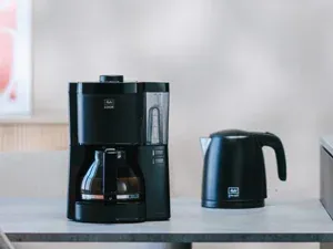 Melitta LOOK Kaffeemaschine und passender Wasserkocher für ein harmonisches Küchendesign