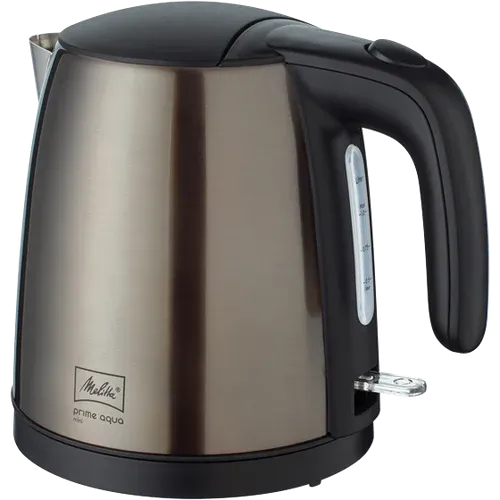 Melitta Prime Aqua mini Wasserkocher in elegantem Grau, ein kompakter Deal im Outlet.