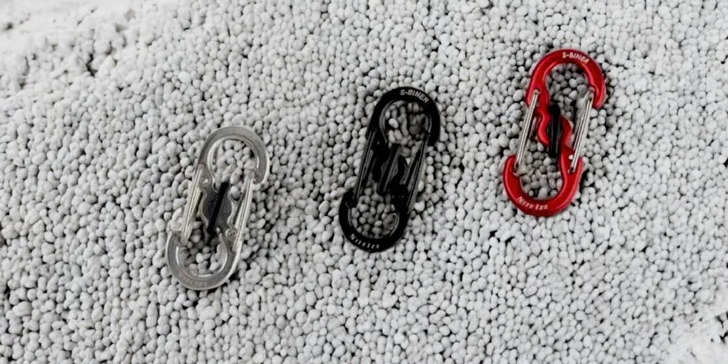 Microlock Wechselkarabiner für Hundemarken und Zubehör