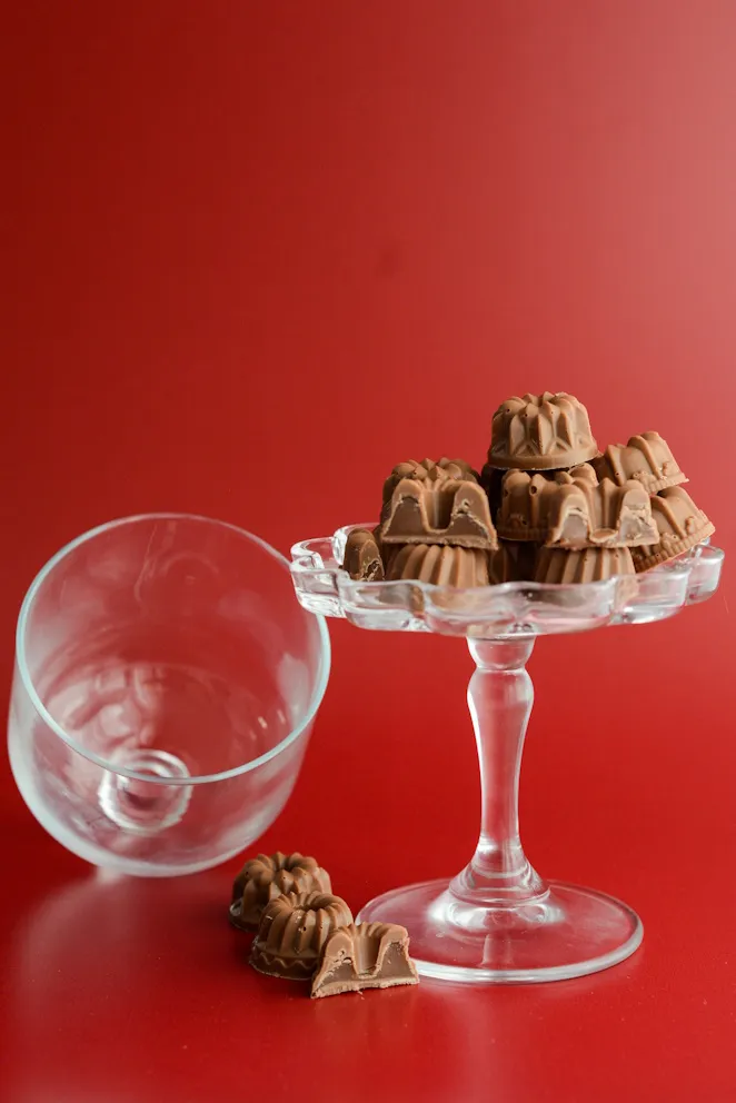 Milch Schokolade Pralinen Mit Lebkuchen Füllung