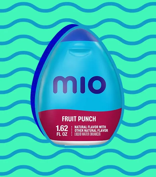 Mio Fruit Punch als nostalgische Cola-Ergänzung
