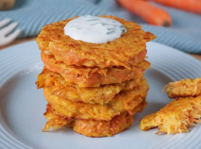 Möhrenpuffer mit Haferflocken nicht nur für Baby &amp; Kind