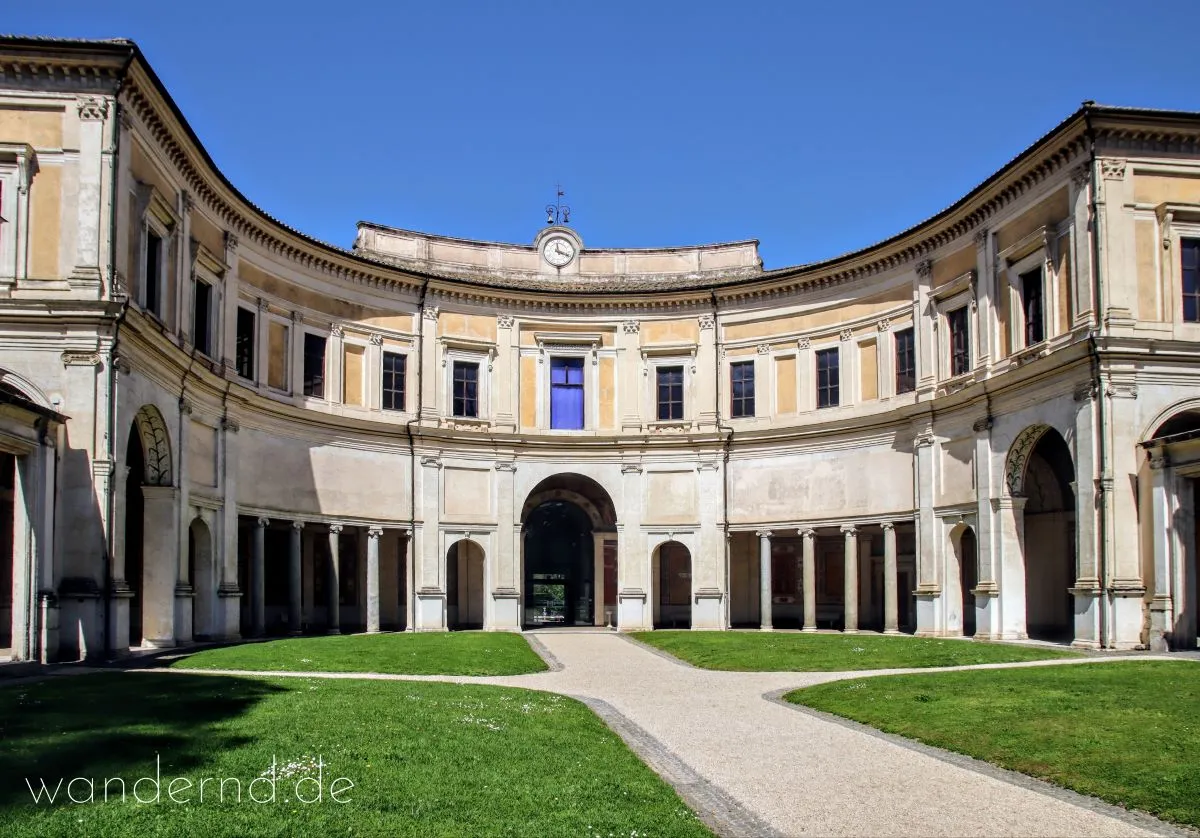 Museo Nazionale Etrusco di Villa Giulia in Rom. Hier befinden sich die archäologischen Funde aus so wichtigen etruskischen Orten wie Cerveteri, Tarquinia oder Vulci.