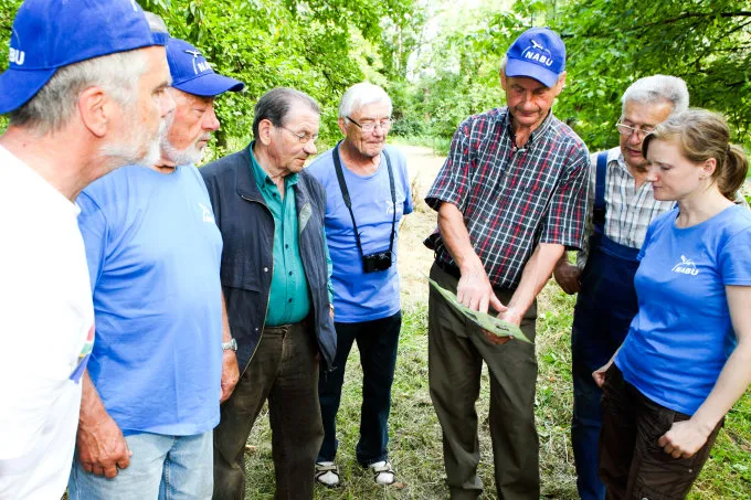 NABU-Aktive. - NABU/ Franz Fender