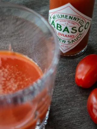 Nahaufnahme eines Mexikaner Getränks, ideal als Party-Shot