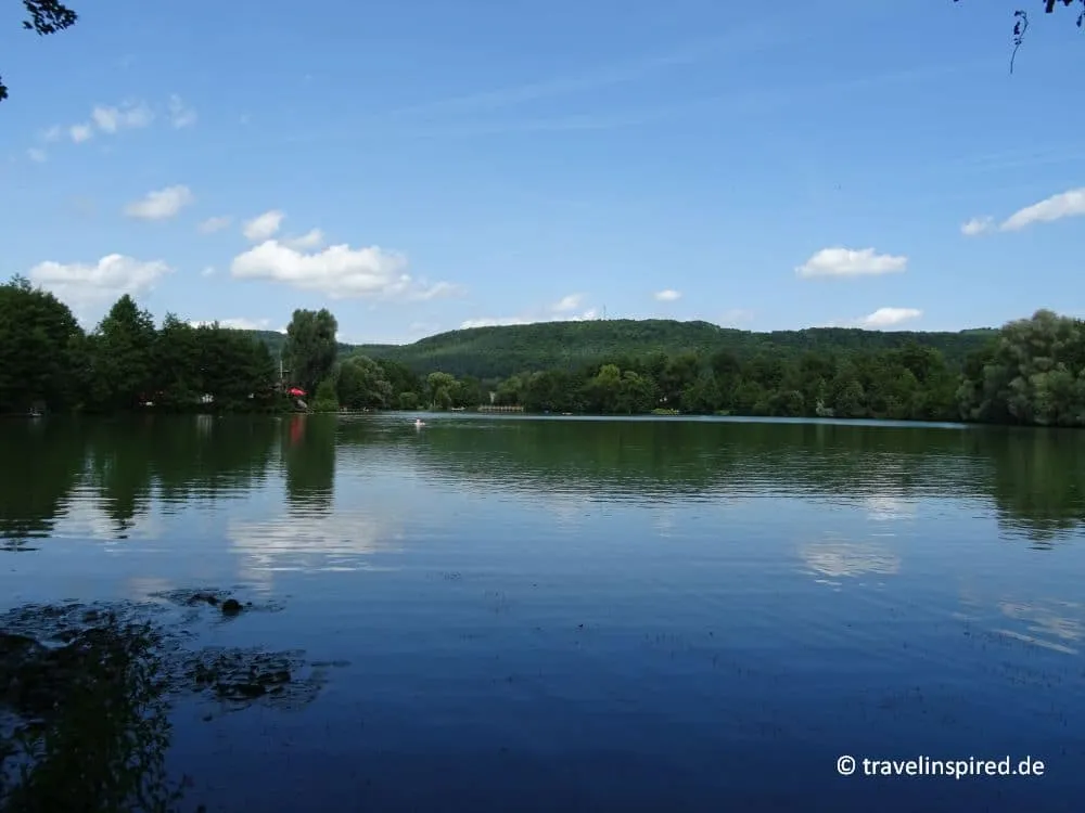 Natur pur am Happurger Baggersee im Nürnberger Land, Franken