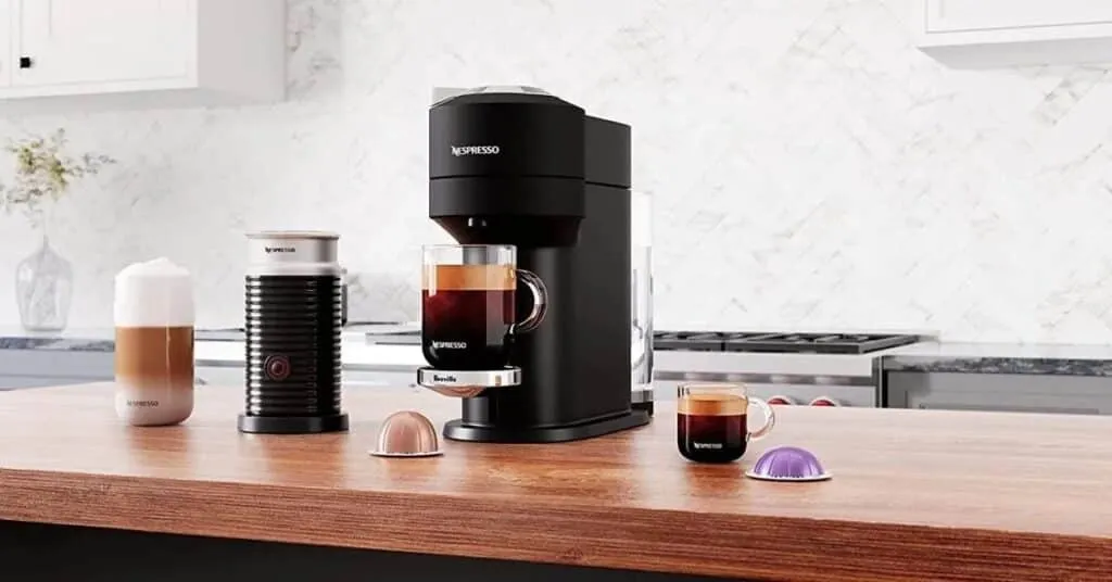 Nespresso Maschinen ohne Milchaufschäumer