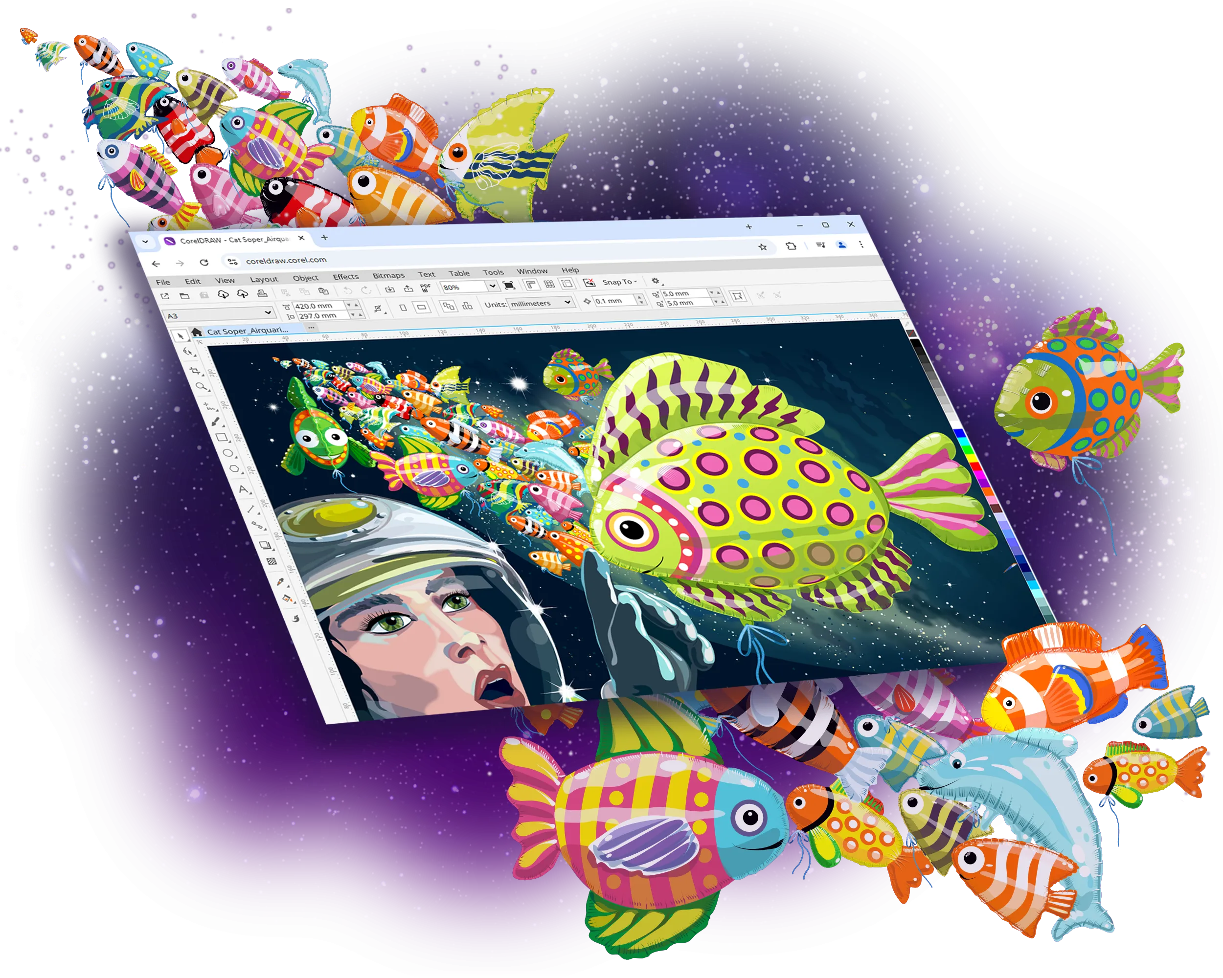 Neue Funktionen in CorelDRAW Graphics Suite 2025