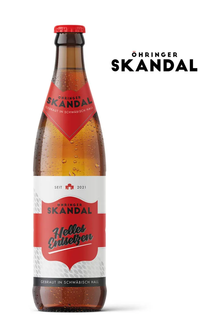 Neues Helles Bier 'Skandal' – frischer Genuss aus Deutschland