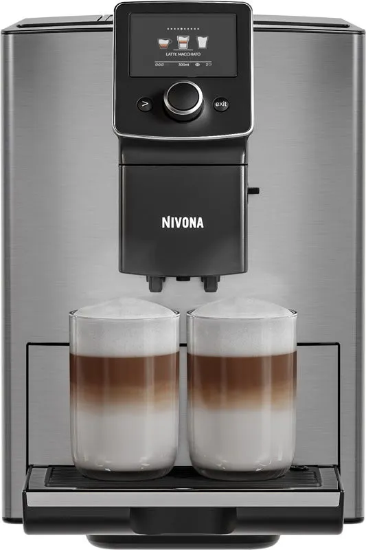 NICR 825 Kaffeevollautomat für Kaffee, Espresso, Cappuccino, Latte Macchiato, Caffè Americano