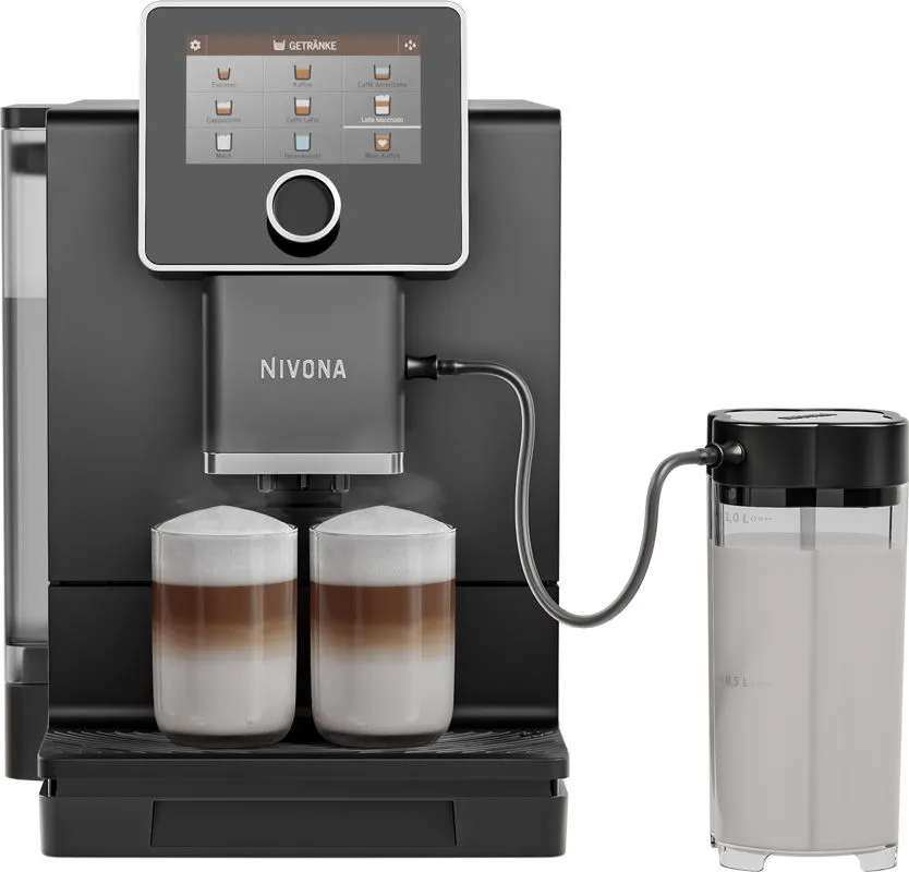 NICR 960 Kaffeevollautomat mit großem Touchdisplay und Aroma Pre-Select