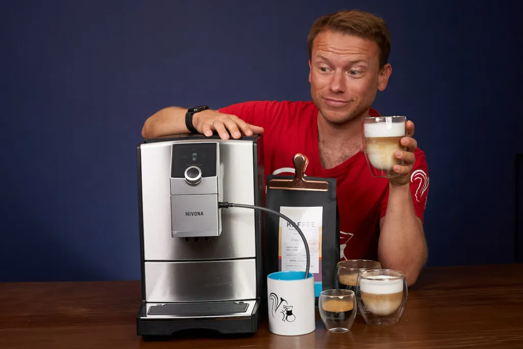 Nivona 7er-Serie mit Kaffeemaschinen