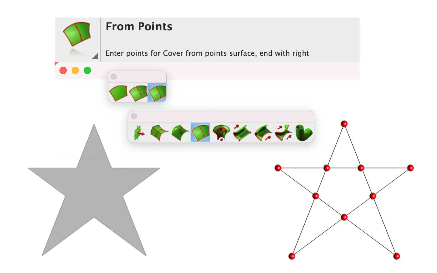 Oberflächenerstellung aus Punktwolken für detaillierte Modellierung