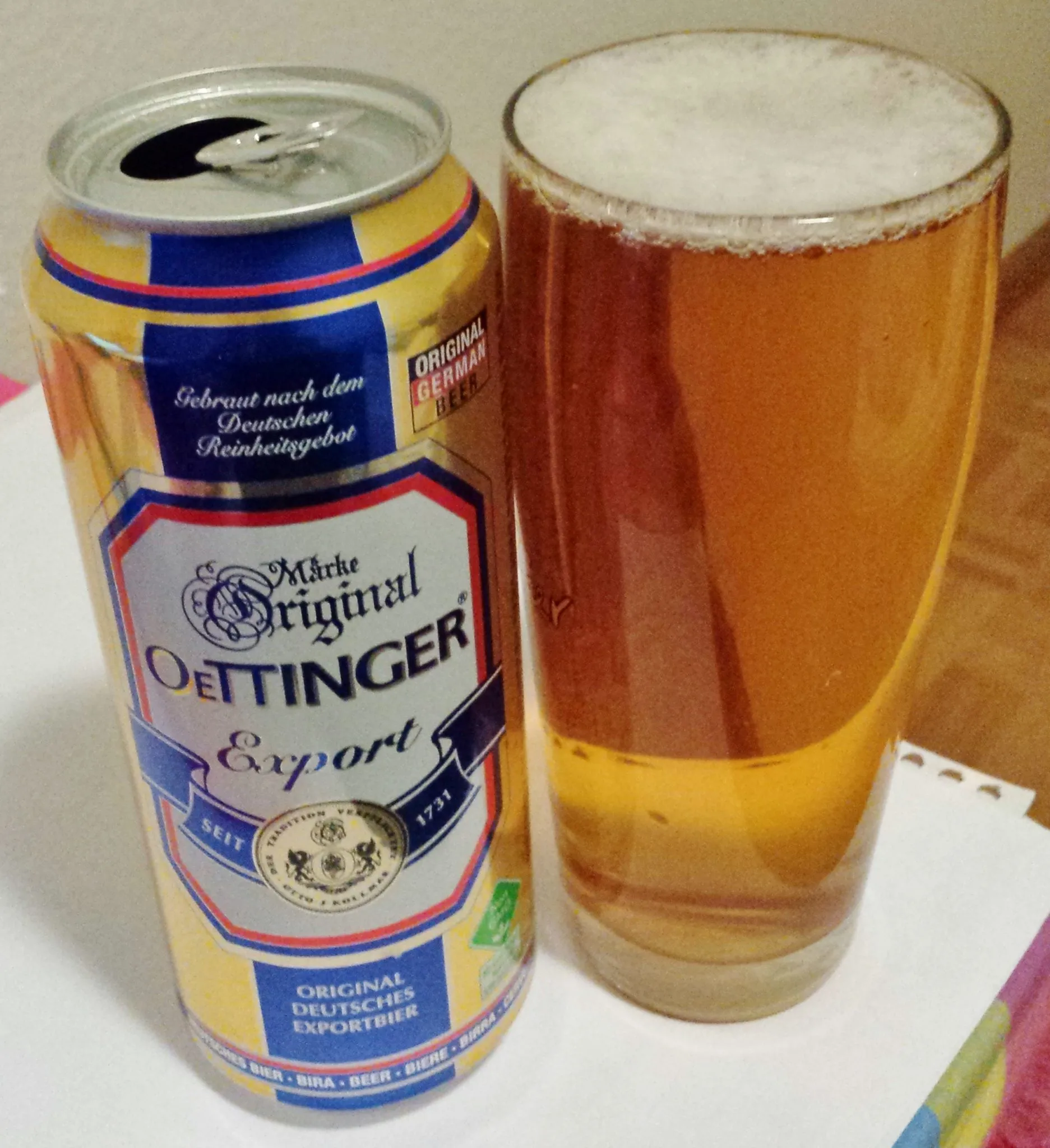 Oettinger Export Flasche: Günstiges Bier für den deutschen Markt