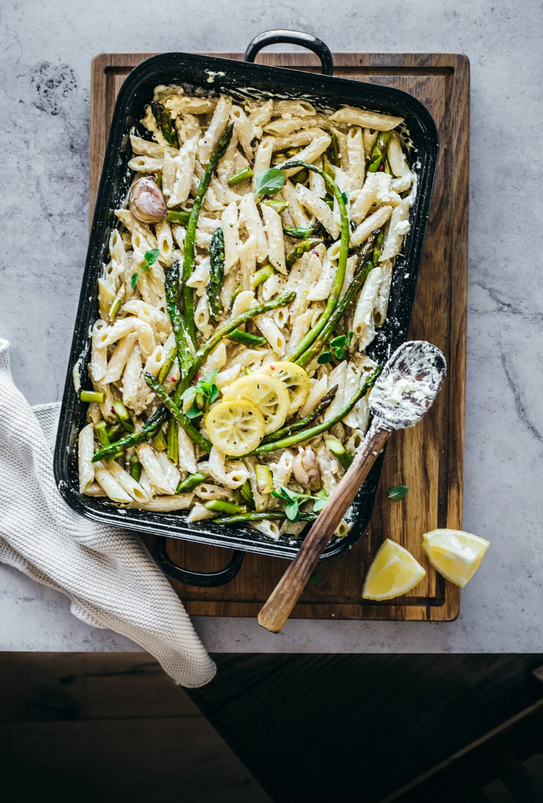 One-dish baked Feta Pasta