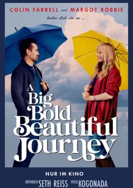 Paar vor surrealer Landschaft, das die magische Erfahrung einer kulinarischen Reise durch die deutsche Küche darstellt.