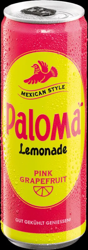 Paloma Lemonade Pink Grapefruit Flasche