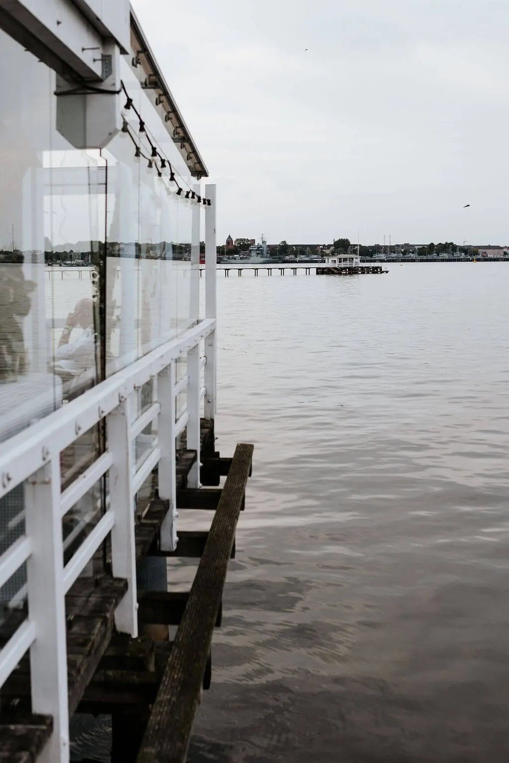 Panoramablick von der Seebar Kiel