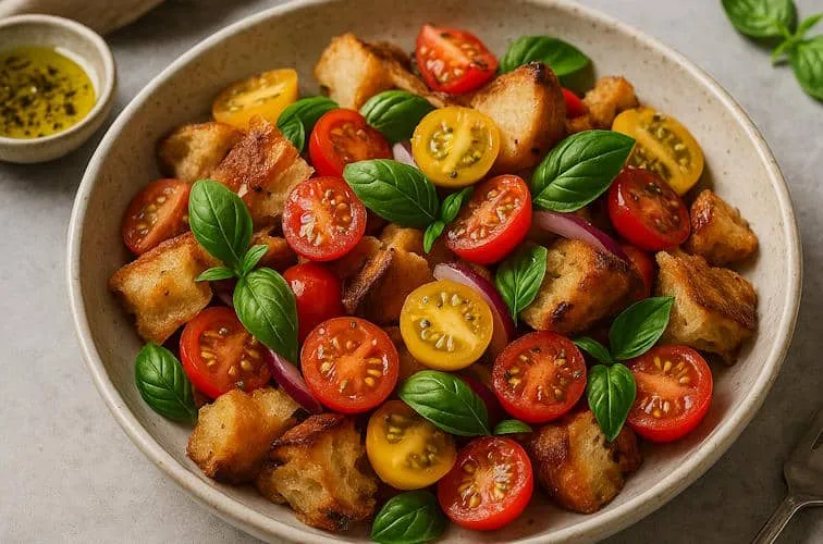 Panzanella-Salat aus der Toskana
