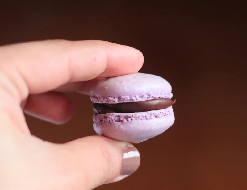 Passionsfrucht Macaron