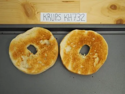 Perfekt getoastete Bagels aus dem Krups Toaster mit Bagel-Funktion