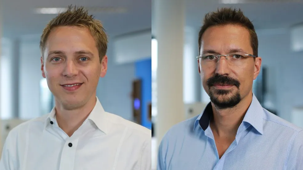 Peter Schille (links) und Jens Ohr (rechts), Gründer und Geschäftsführer der finanzen.net Group