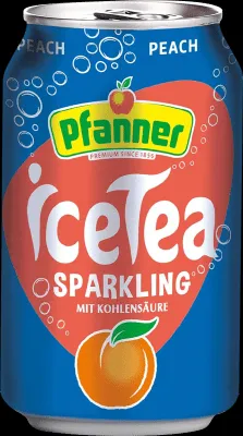 Pfanner Eistee Pfirsich Sparkling