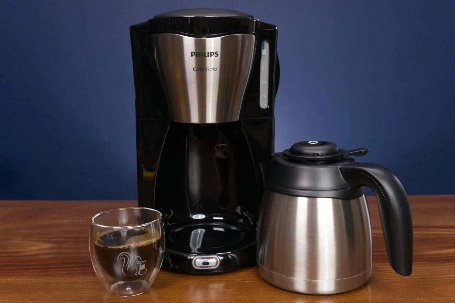 Philips Gaia Kaffeemaschine im Einsatz