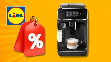 Philips Kaffeevollautomat LatteGo EP2230/10 mit Milchschaumsystem bei Lidl im Angebot.