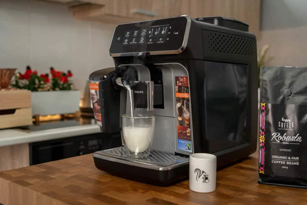 Philips LatteGo 3200 Milchschaum