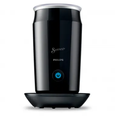 Philips Senseo Milk Twister CA6500/60 Milchaufschäumer in Schwarz für cremigen Milchschaum