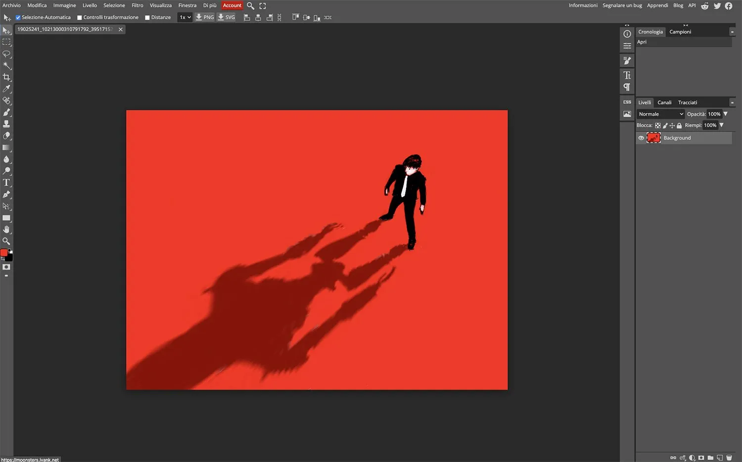 Photopea ist ein kostenloses Online-Grafikprogramm und eine Photoshop-Alternative