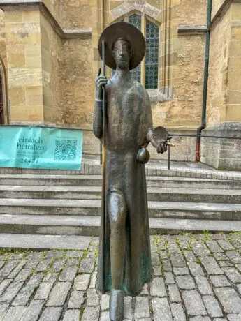Pilgerstätte: Die Jakobskirche in Rothenburg ob der Tauber, ein wichtiger Halt auf dem Jakobsweg