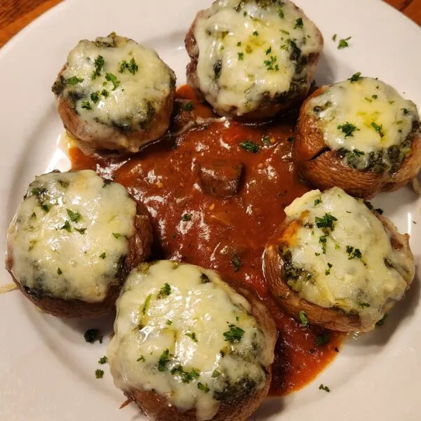 Pilze nach Art der Münchener Markt Frauen