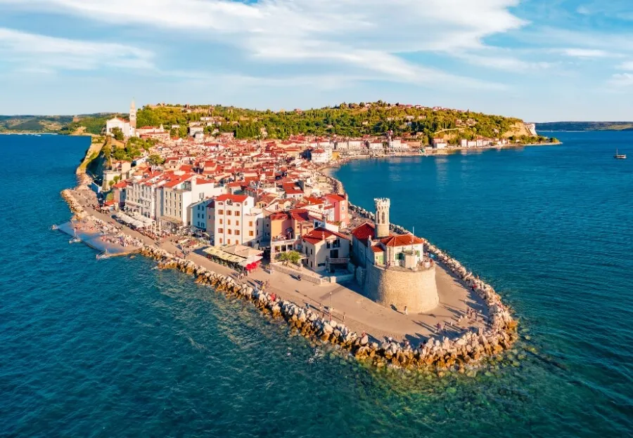 Piran ist ein günstiges Reiseziel im März