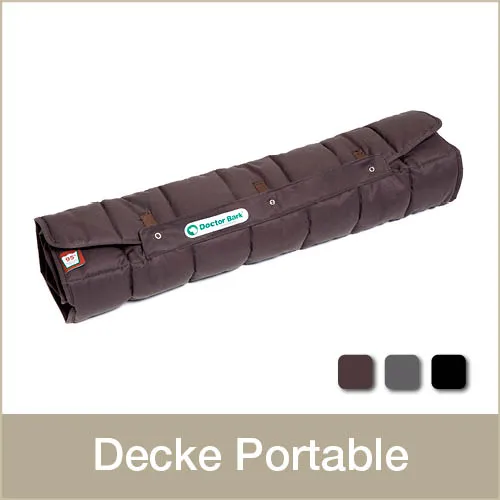 Portable Hundedecke für unterwegs, zusammenrollbar und leicht zu transportieren