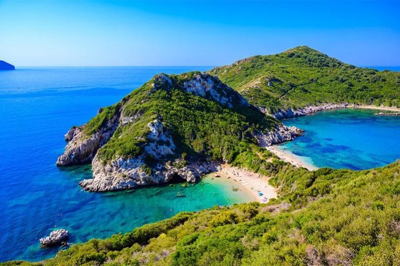 Porto Timoni Bucht auf Korfu