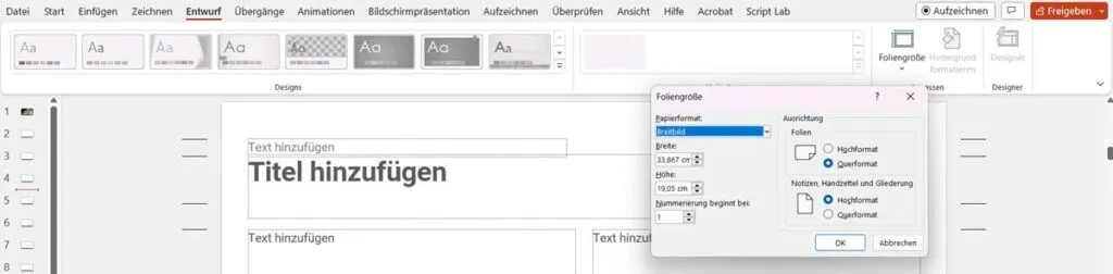 PowerPoint-PC-hochformat
