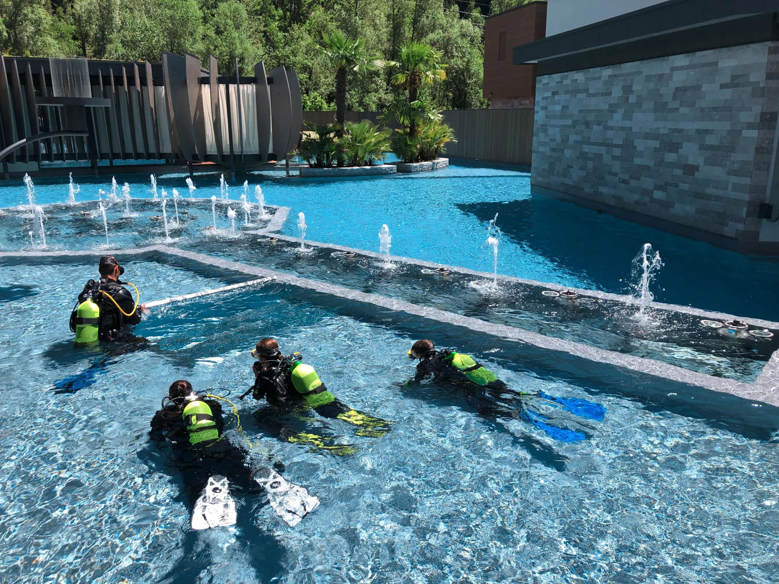 Quellenhof Luxury Resort Passeier Tauchkurs