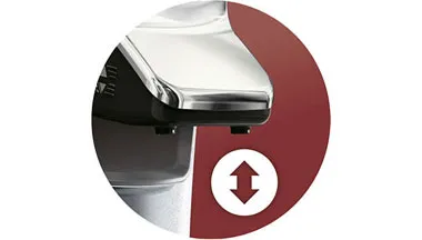 Regulierbare Kaffeeausgabe der Senseo Select CSA 240/20 Eco