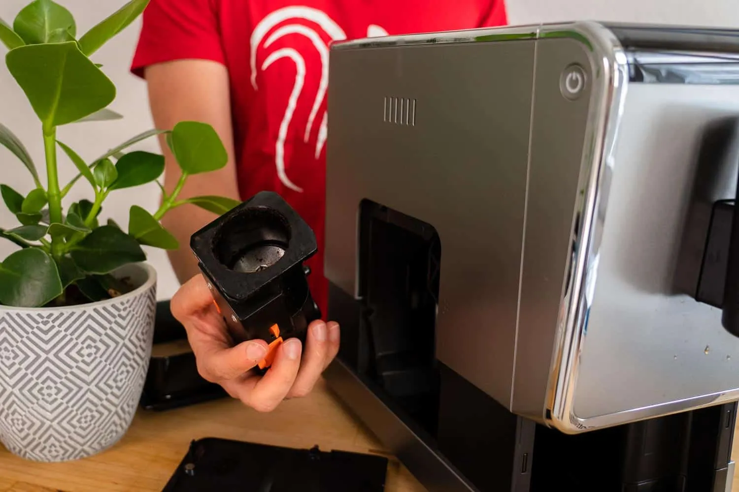 Reinigung des Tchibo Kaffeevollautomat Esperto Pro