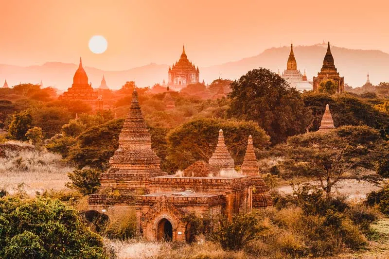 Reiseziele im Februar Myanmar